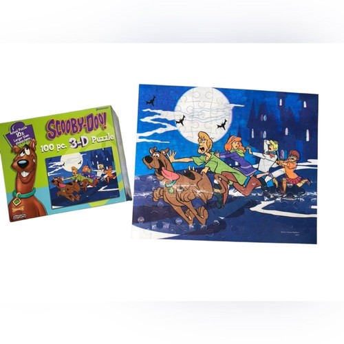 Scooby Doo 100 Piece 3D Puzzle Complete - Picture 2 of 5