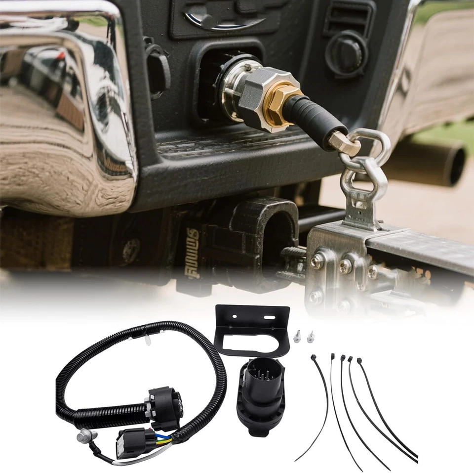 2× Trailer Tow Harness Kit For Ford F-150 2009-2014 9L3Z-15A416-A 9L3Z15A416A - Image 2 of 4