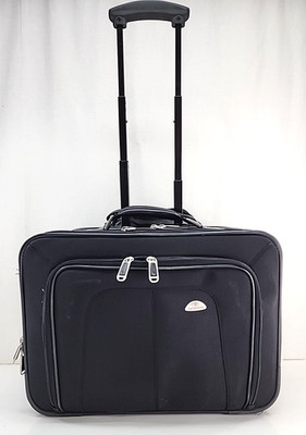 Samsonite Mobile Office Rolling Bag Laptop Case  Carry On Suitcase 17x14x10