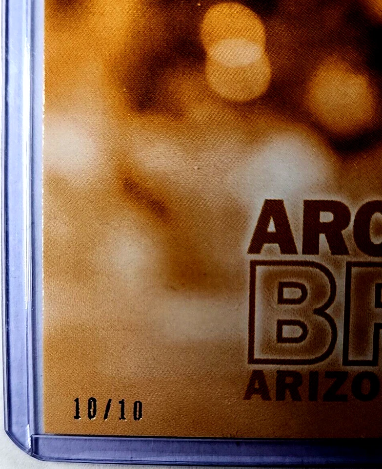 Topps Stadium Club 2016 5x7 oro #101 Archie Bradley/10 Diamondbacks Jumbo 7x5 Foto 3 de 3