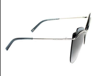 MARC JACOBS Womens Ruthenium Silver Grey Pilot Butterfly 