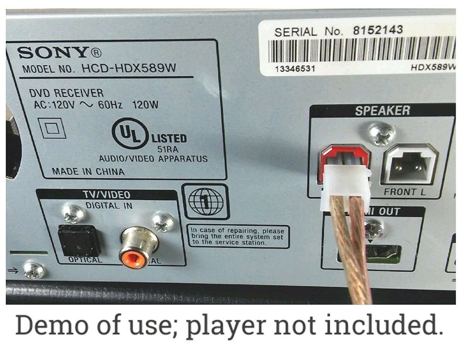 sony sound system service center