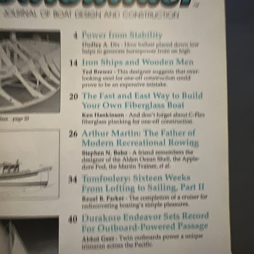 BOATBUILDER Magazine 1989-1996 LOT OF 21 - Picture 9 of 22