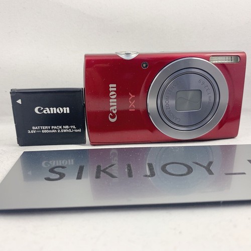 Canon PowerShot ELPH 160 IXY 150 IXUS 160 Digital Camera 20.0MP red from japan - Picture 14 of 23