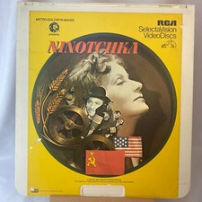 Ninotchka Starring Greta Garbo 1939 CED Videodisc - Nice 