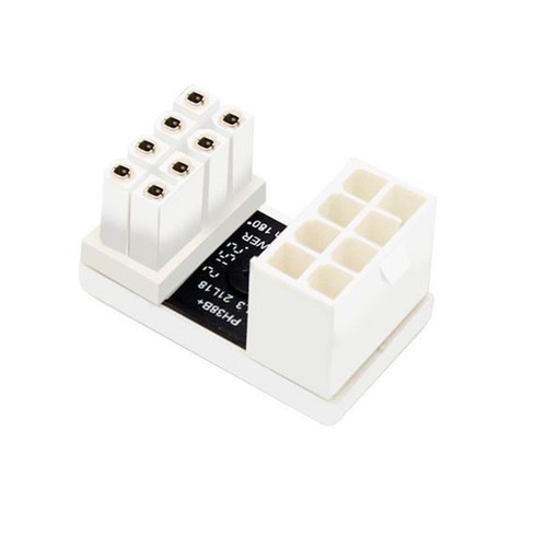 180-Grad-8-Pin-Adapter Desktop-Computer U-förmig für Grafikkarte (8PIN RVS) - Bild 7 von 11