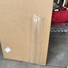 Brand New Open Box Clear 12 Tall Hurricane Glass Candle Decor Wedding