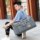 Large Capacity Men Oxford Travel Duffel Bag Holdall Fitness Training Bag Women
