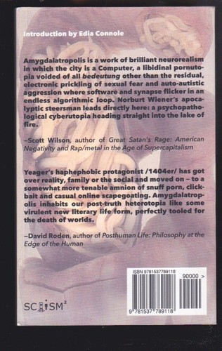 Amygdalatropolis by B R Yeager & Edia Connole Paperback 2017 LN - Picture 2 of 3
