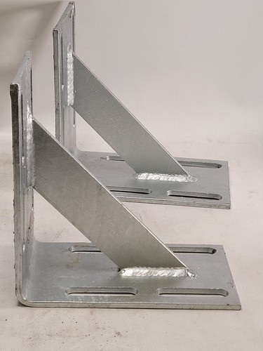 Dock Hardware Hot Dipped Galvanized Inside Corner 2 Pcs - Picture 4 of 9