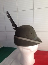 Cappello Alpino 4 BTG. Esercito Italiano Vintage Berretto Uniformi no ww2