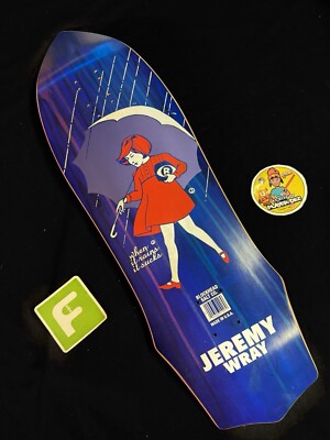 RARE SIGNED Jeremy Wray Blockhead Salt Limited Edition Skateboard Deck AUTOGRAPH