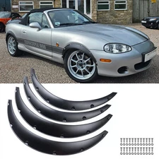 For Mazda MX-5 Miata NA NB Fender Flares Extension Wide Body Kit 3.2" 83mm 4pcs