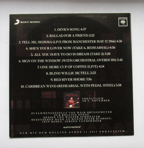 Bob Dylan – Deep Dylan - Das Beste... - CD (none) Promo - Zustand sehr gut - Bild 2 von 2