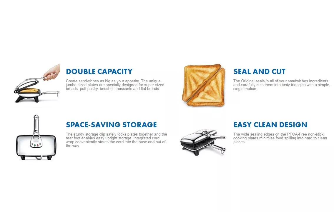 Sandwich hot sale jaffle maker