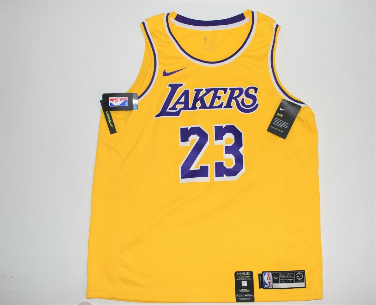 Nike NBA Lakers Jersey LeBron James Icon Edition Swingman AA7099