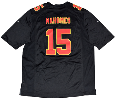 PATRICK MAHOMES SIGNED KANSAS CITY CHIEFS BLACK NIKE SUPER BOWL