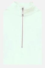 Tailored Sportsman ICEFIL Long Sleeve Ziptop Shirt - Almost Minted/Silver