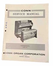 Conn Organ Service Manual Connemara Model 2A2