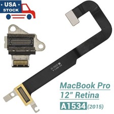 OEM I/O USB-C Board DC Jack Flex Cable Ribbon For MacBook 12" Retina A5134 2015