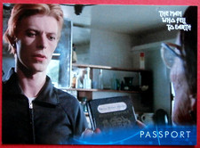 DAVID BOWIE - The Man Who Fell To Earth - Card #07  - Passport - 2014
