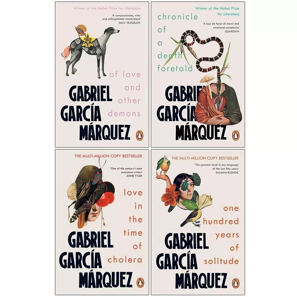 Gabriel Garcia Marquez Collection 4 Books Set Chronicle of a Death Foretold