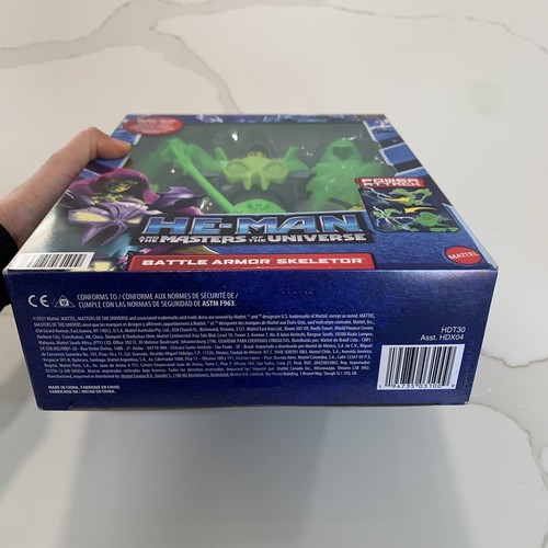 Figura de acción He-Man and the Masters of the Universe Battle Armor Skeletor - Imagen 7 de 10