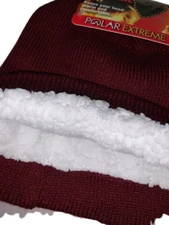 Polar Extreme Men's Beanie Knit Hat Winter Warm Cap Slouchy Solid Skull Hat Cuff