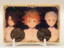 Emma Norman Ray The Promised Neverland Trading Card Anime Japan X122