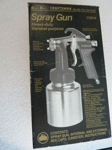 Craftsman Paint Spray Gun 915514 with instructions | eBay