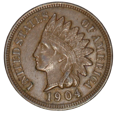 1904 Indian Head Cent Penny ~ XF