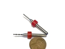 2 Pieces 1.2mm Micro Drill Bits 3D Printer Nozzle Cleaning PCB kit Extruder