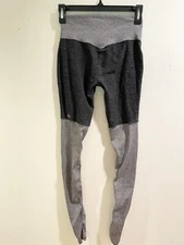 Alo black and grey goddess leggings small 