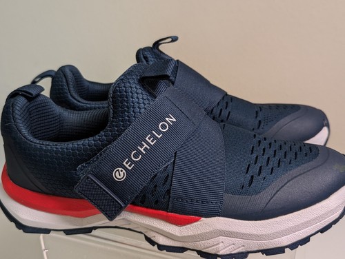 Echelon Women's indoor Cycling Sneakers Blue Sz 5 W 4 UK Unisex Hook & Loop - 第 5/9 張圖片