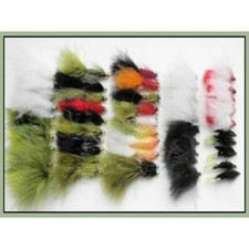 Trout Flies, Pack of 50 Mixed Lures, Gold Head & Unweighted, 10 varieties