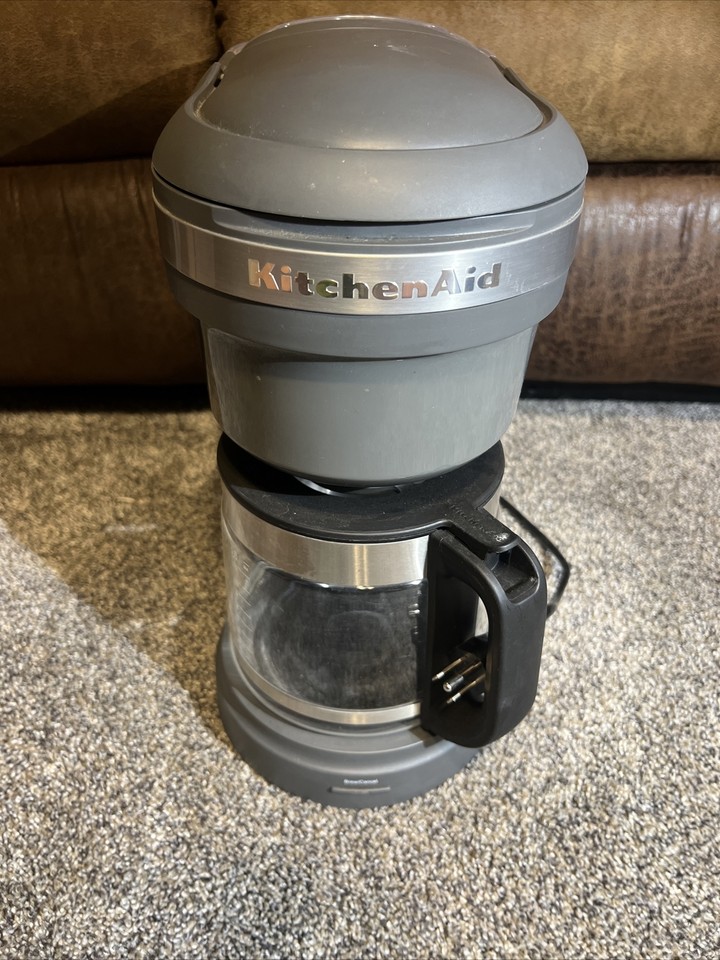 KitchenAid KCM1208DG Drip Spiral Showerhead Coffee Maker 12 Cup Gray