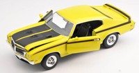 Blitz Versand Buick Gsx 1970 Gelb / Yellow Welly Modell Auto 1:24 Neu & Ovp Box