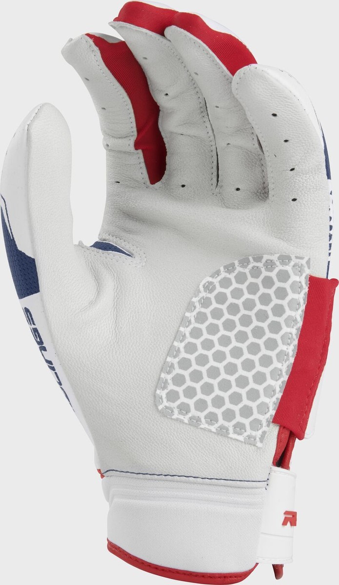 Gants de frappe softball femme Rawlings Workhorse Pro Fastpitch blanc
