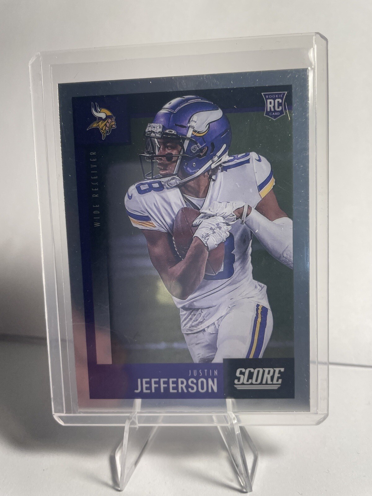 2020 Panini Chronicles Score Justin Jefferson RC #449