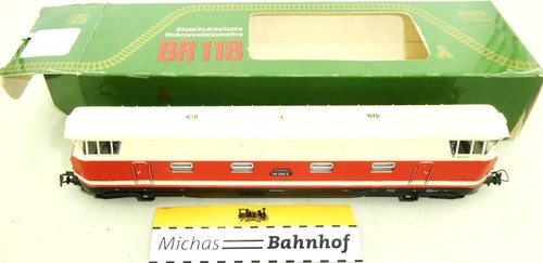 V 118 Diesel Locomotive Red Full Vision Cabin Piko Dr GDR H0 1/87 Boxed KB2 Å - Picture 2 of 9