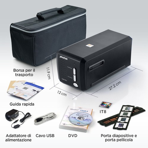 Plustek OpticFilm 8200i Ai Scanner per pellicole negative + Silverfast Ai studio - Foto 7 di 15