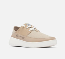 NIB COLUMBIA 2063071-271 MEN BOATSIDE RELAXED PFG OMNI GRIP FOSSIL/CYPRESS SHOES