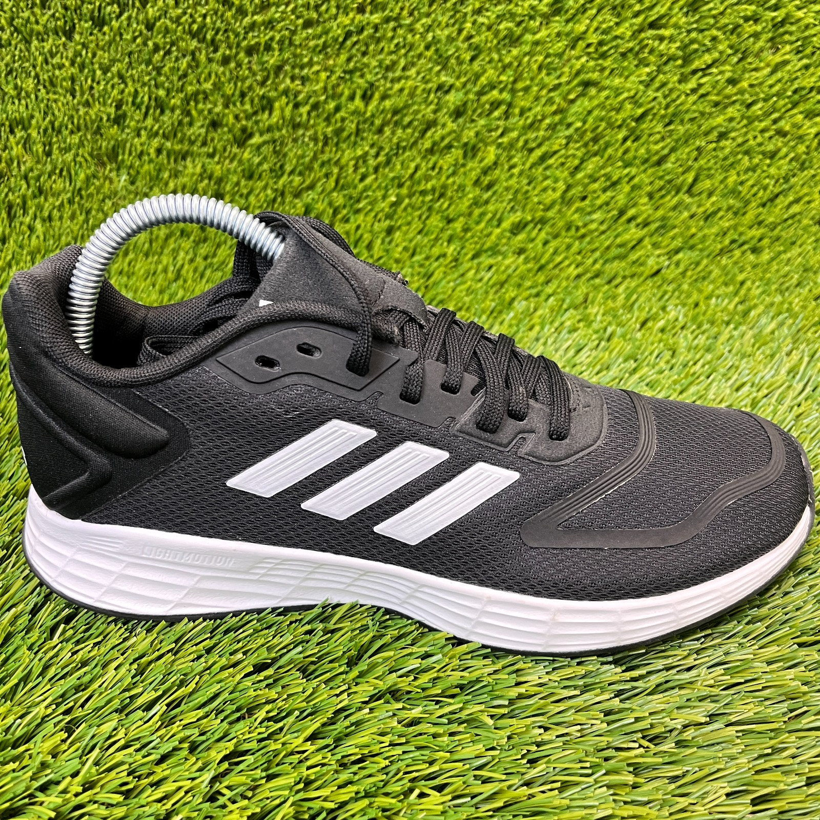 Adidas Duramo 10 Boys Size 7Y Black White Preschool Running Shoes Sneakers Adidas Duramo 10 Boys Size 7Y Black White Preschool Running Shoes Sneakers