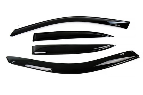 Side Window Visors Rain Guard for 2001 2002 2003 2004 2005 Honda Civic Sedan - Bild 1 von 4