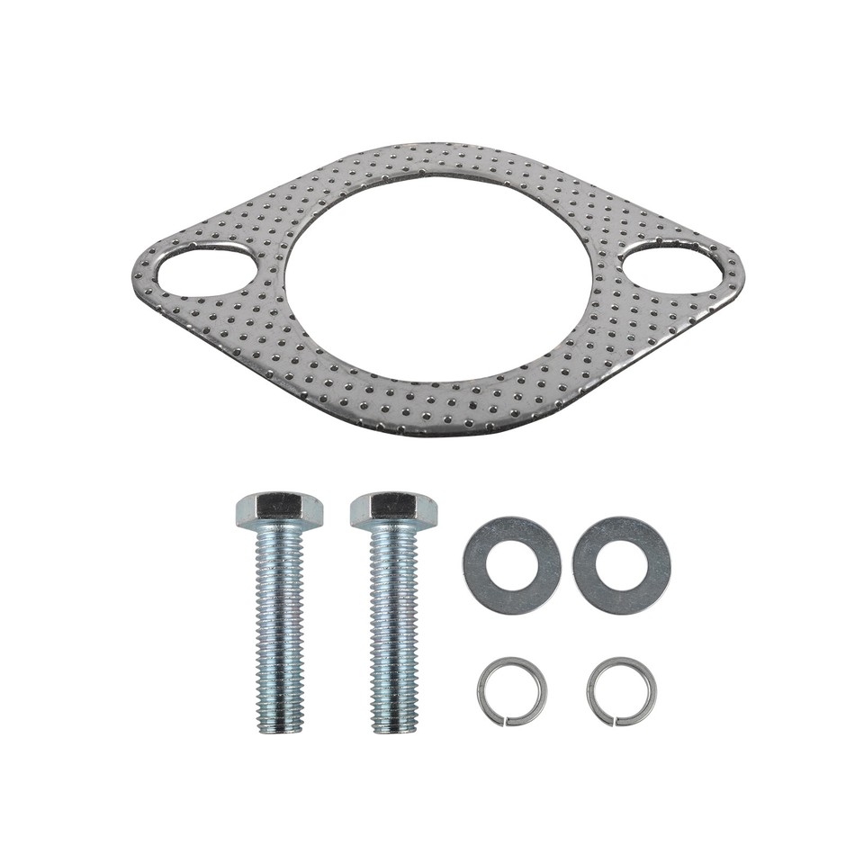 2 OD Universal Quick Fix Exhaust Oval Flange Repair Pipe
