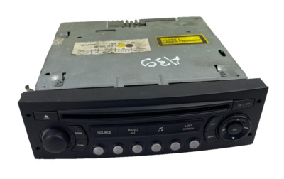 Citroen C4 Radio CD Player Head Unit 9647521077 76443134392 Wiring Harness Holder