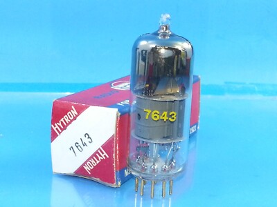 HYTRON VALVO 7643 E80CF ECF80 6BL8 GOLD PIN McINTOSH MR67 65B 71 Tested Tube