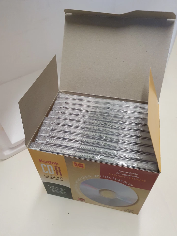 Kodak CD-R ULTIMA 650 MB / 74 Min 10 Stück Neu verschweißt ( intern 1) - Bild 3 von 4