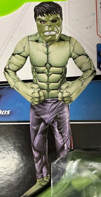 Kids Rubie's Marvel Avengers Hulk Muscle Halloween Costume - Multiple Sizes!