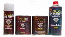 Color Kraft Custard Pie Kandy Quart Kit with Basecoat Activator and Reducer 